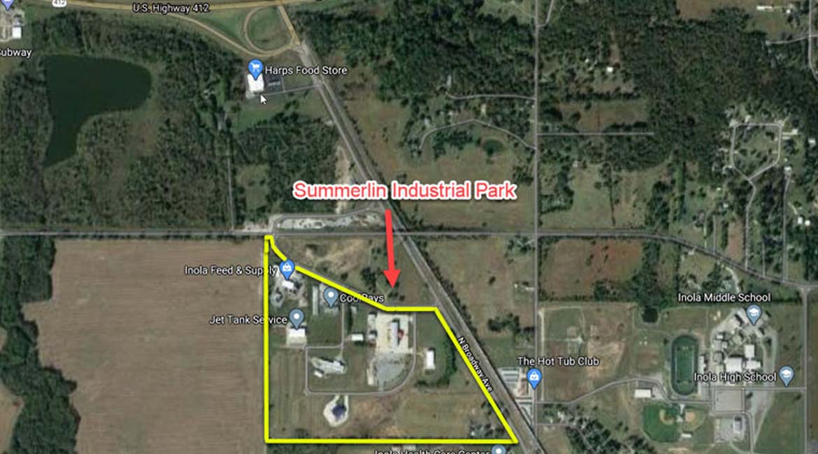 Jim Summerlin Industrial Park, Inola, OK